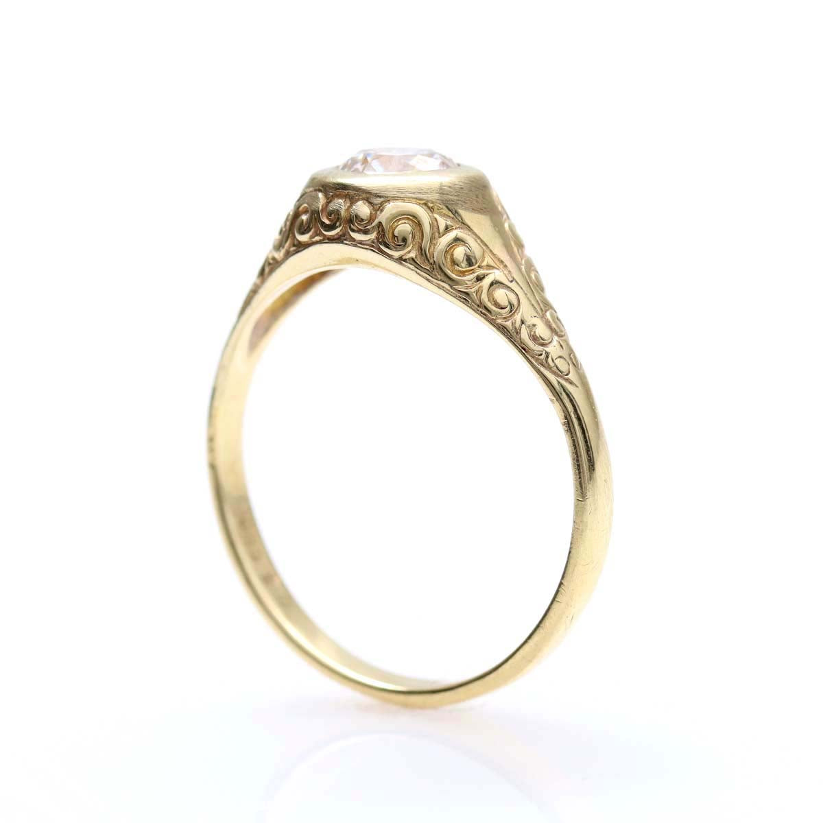 Late Victorian Engagement Ring #VR240927 - Engagement Rings