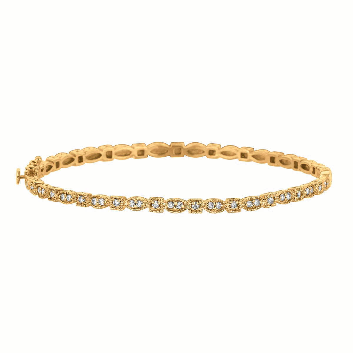 Marquise Diamond Bracelet #B4620YD - Bracelets