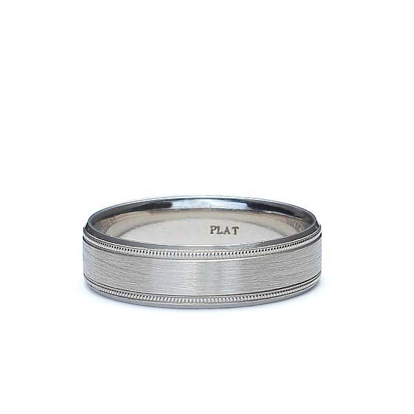Mens 6mm Wedding band #XN16698-6 - Wedding Bands for Him