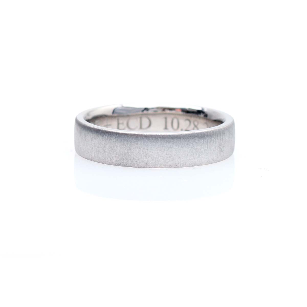 Mens Platinum Euro Fit Band #LDEU-5MM - Wedding Bands for Him