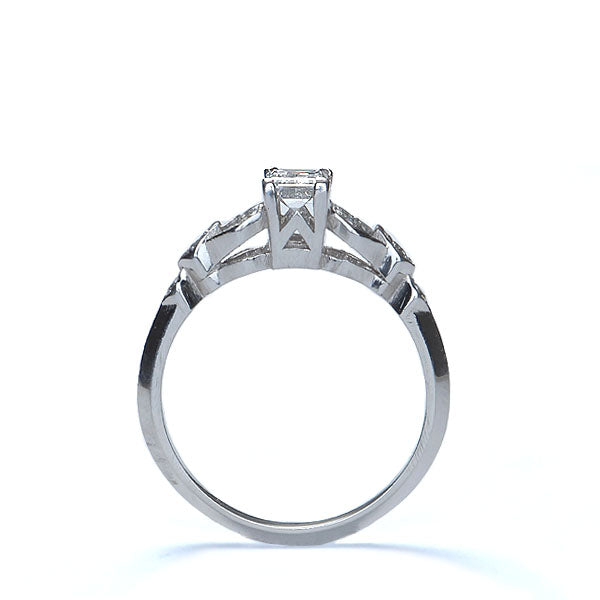 Midcentury Diamond Engagement Ring. #VR160505-11 - Leigh Jay & Co