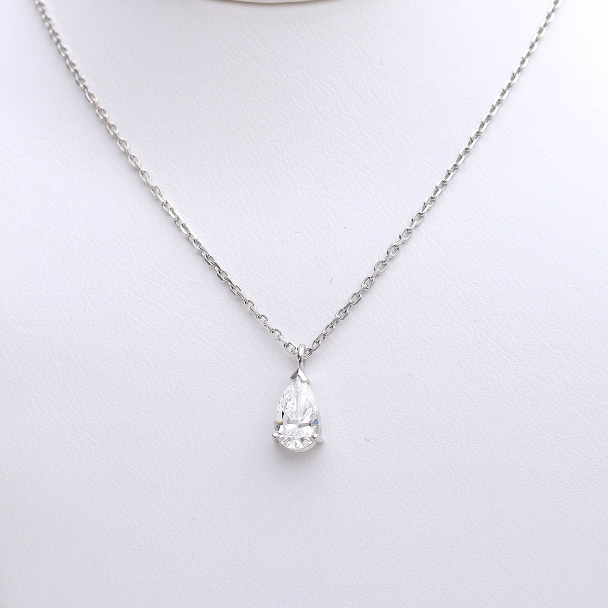 Pear Shape Diamond Pendant Made by Gubelin #VP241213-5 - Necklaces
