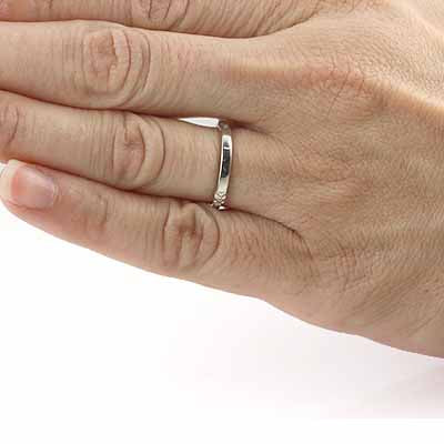 Platinum Diamond Wedding Band #L1270PT - Wedding Bands