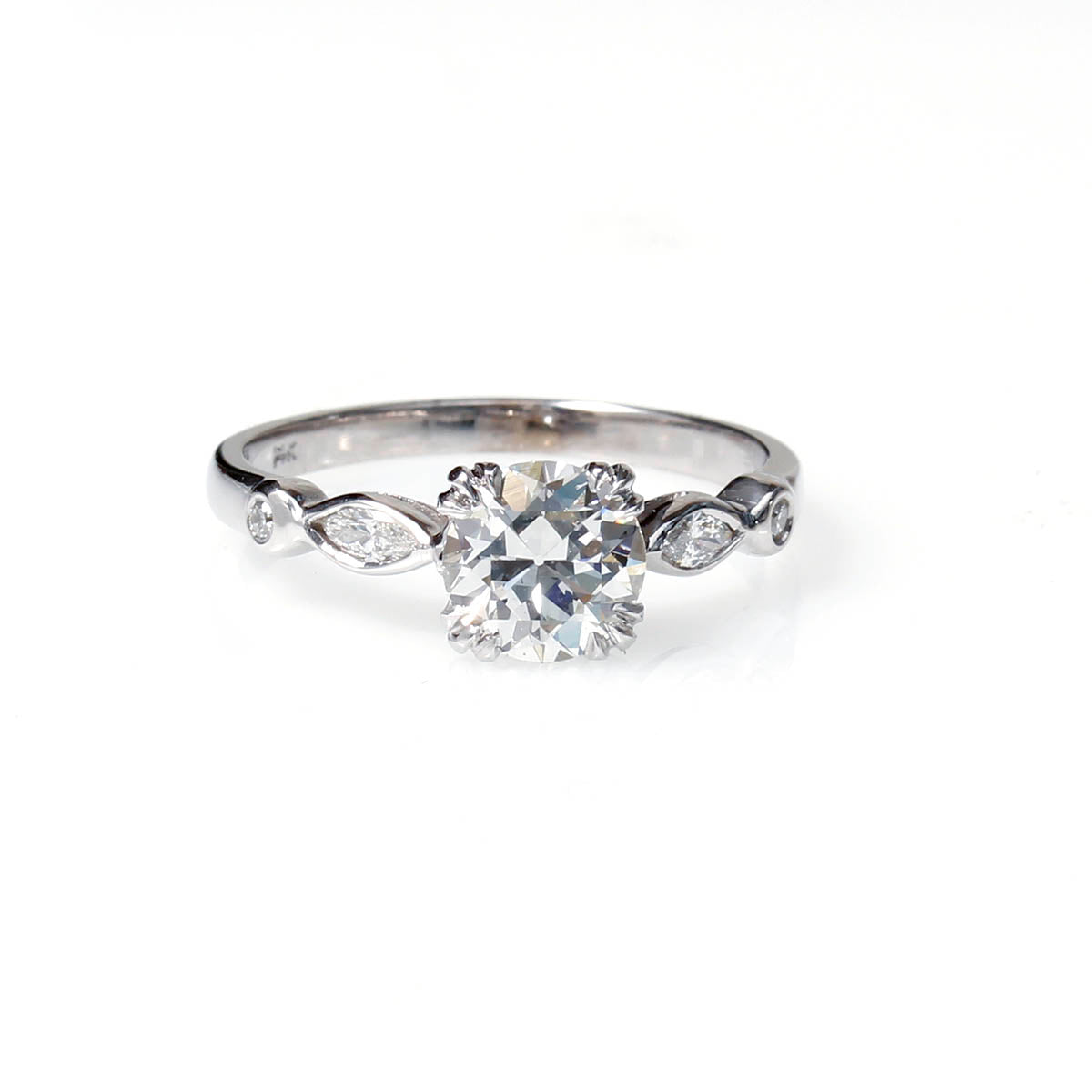 Replica Art Deco Engagement Ring #1305-13 - Engagement Rings