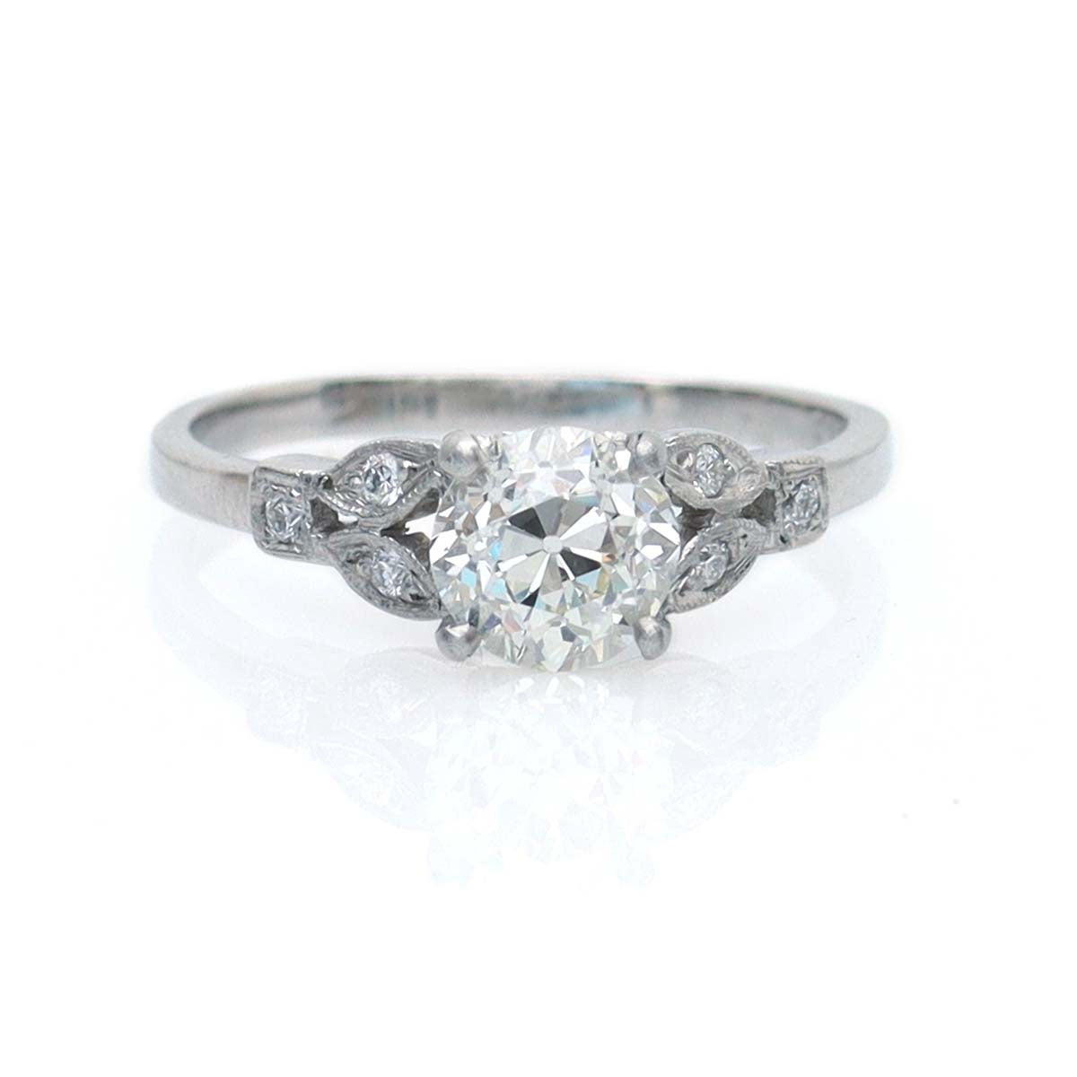Replica Art Deco Engagement Ring #2650-11 - Engagement Rings