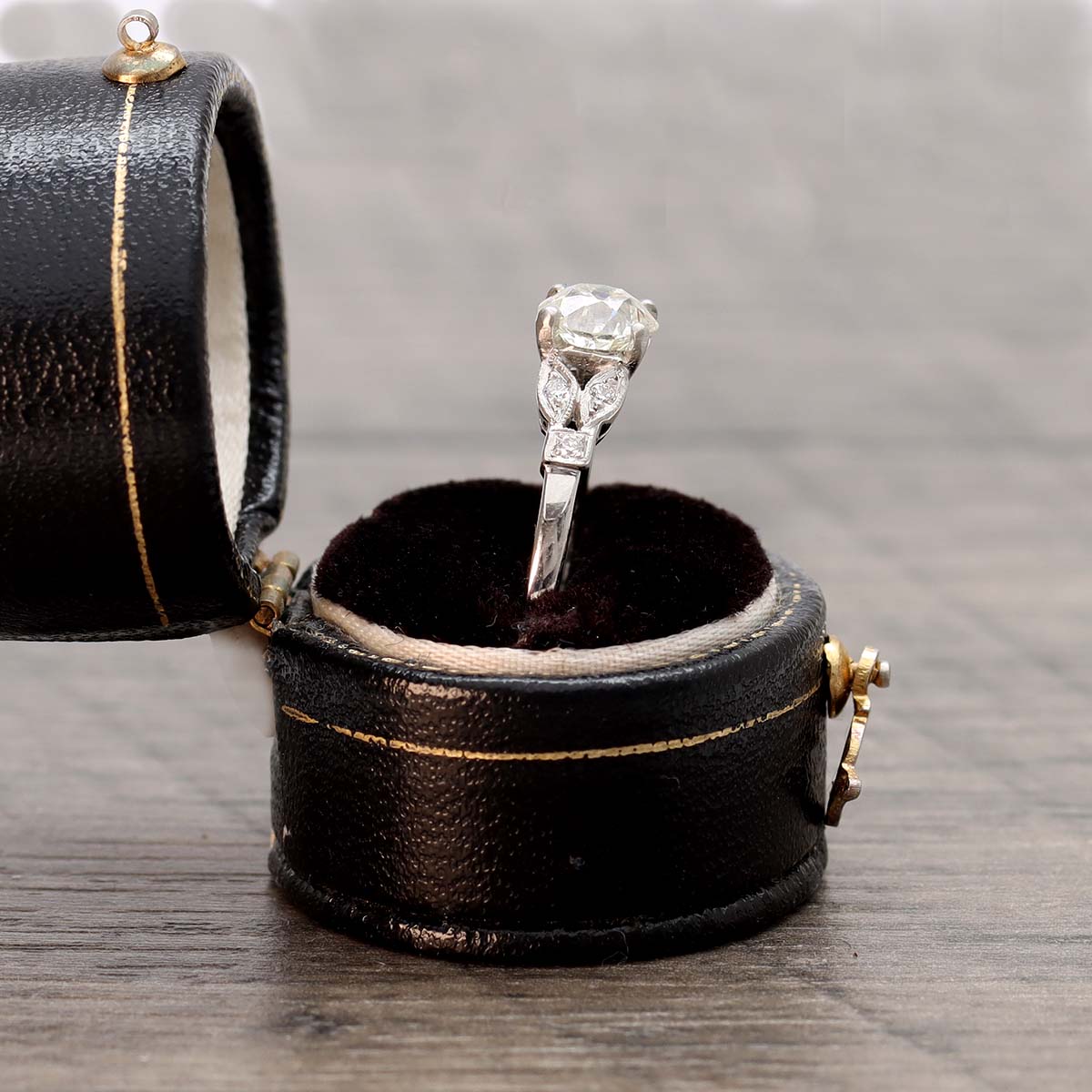 Replica Art Deco Engagement Ring #2650-11 Default Title