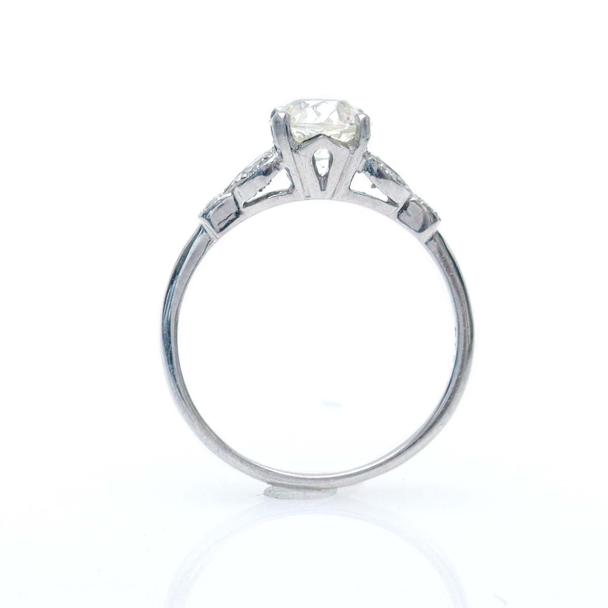Replica Art Deco Engagement Ring #2650-11 - Engagement Rings