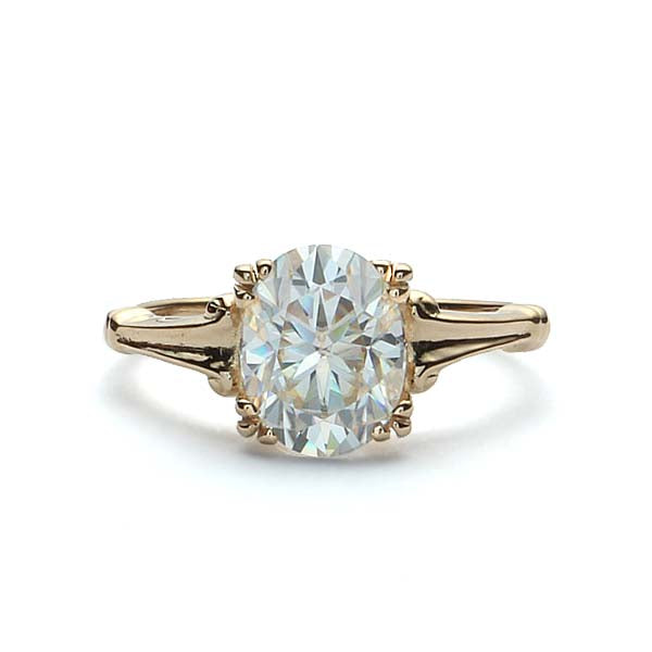 Replica Art Deco Engagement ring #3139-18 - Leigh Jay & Co.