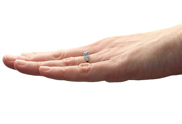 Replica Art Deco Engagement Ring #3355-07 - Engagement Rings