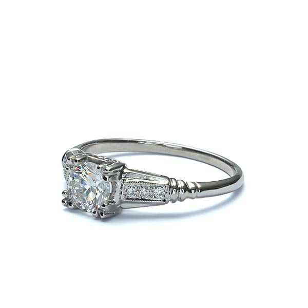 Replica Art Deco Engagement Ring #3369-1 - Engagement Rings