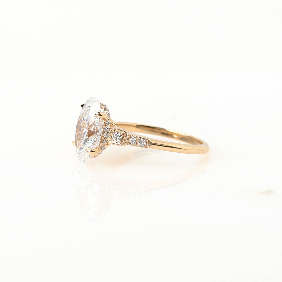 Replica Art Deco Engagement Ring #3758 1 Engagement Rings