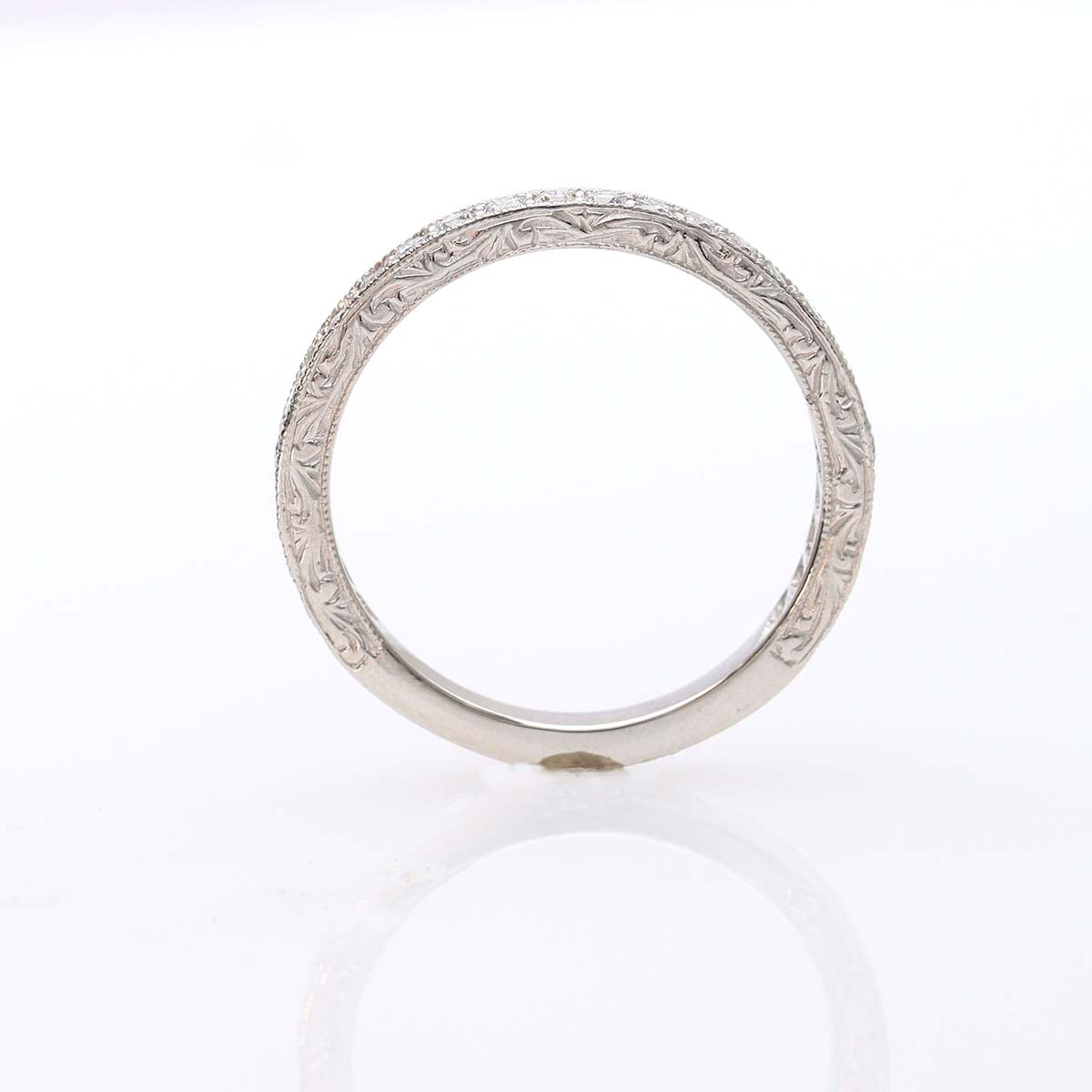 Replica Art Deco Wedding Band #L1064 PLAT - Wedding Bands