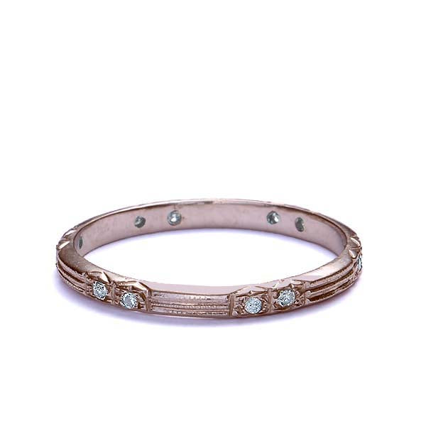 Replica Art Déco Wedding Band #L2243WB - Wedding Bands