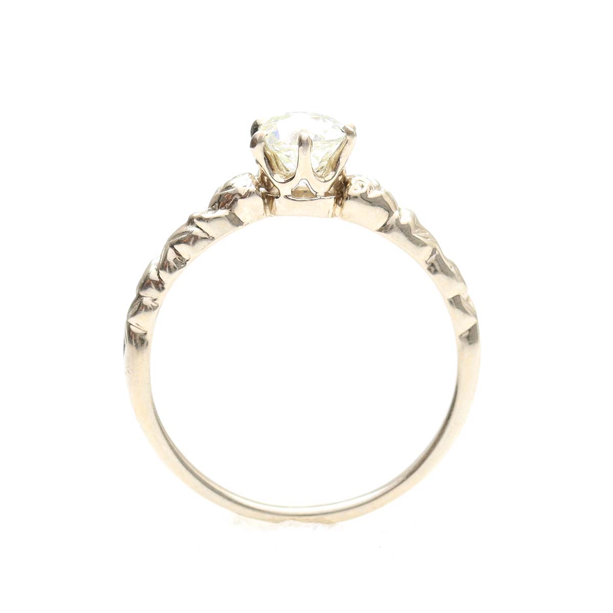 Replica Art Nouveau Engagement Ring #3383-2 - Engagement Rings