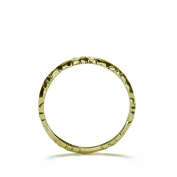 Replica Art Nouveau Floral Wedding Band #L2607B - Wedding Bands