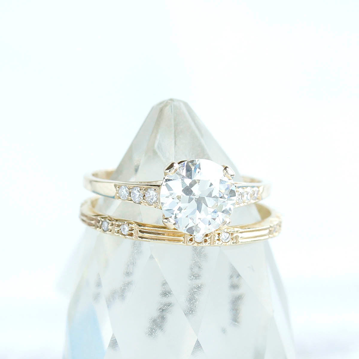 Replica Early Art Deco Engagement Ring #3400-8 Default Title