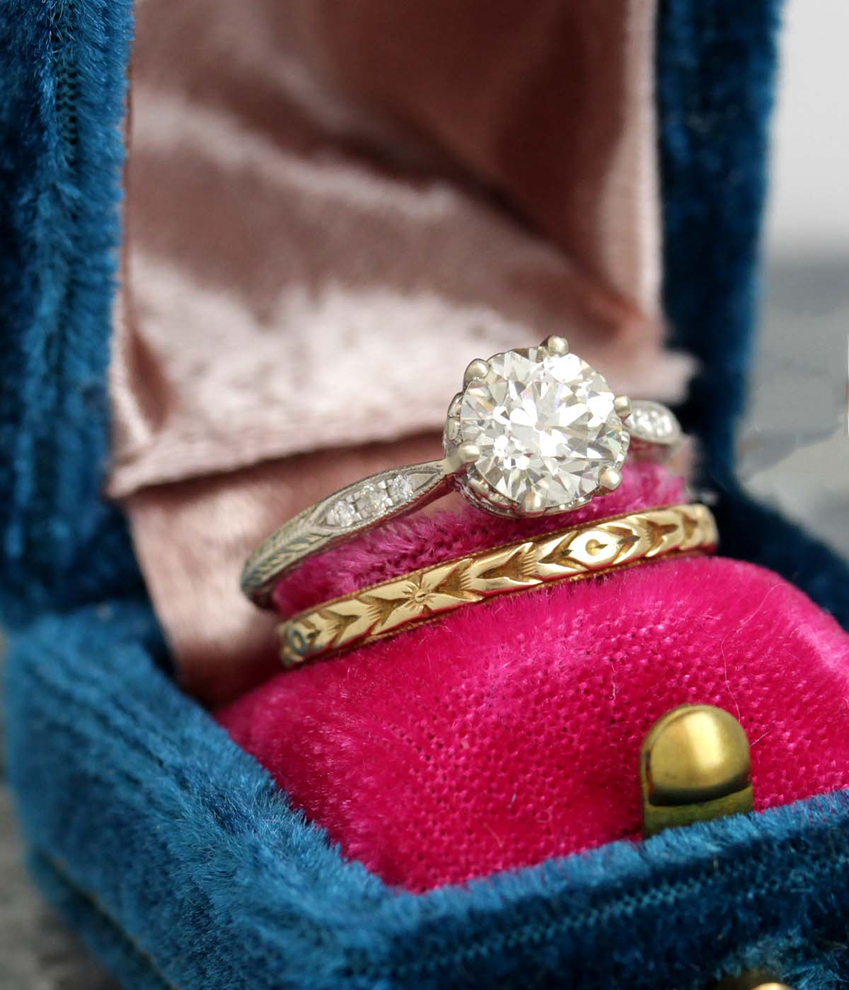 Replica Edwardian Engagment ring