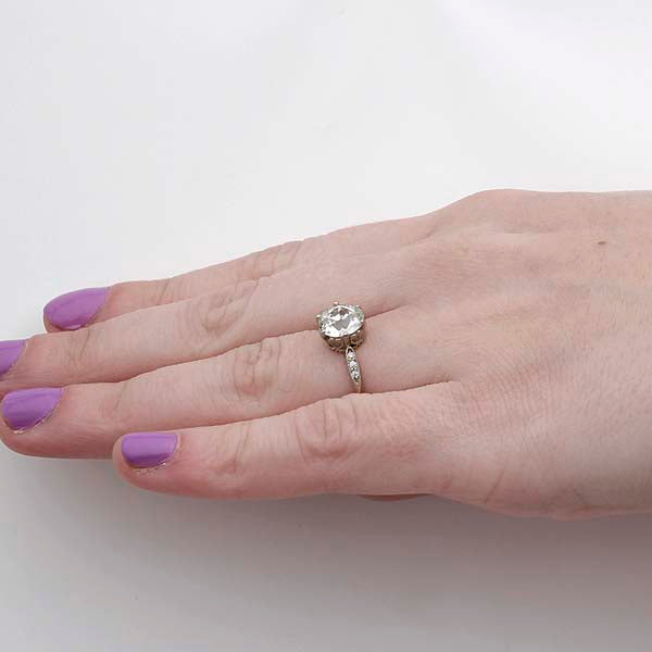Replica Edwardian Engagement ring #2636-31 - Engagement Rings