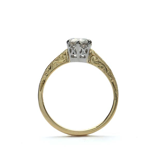 Replica Edwardian Engagement Ring #3004-3 - Engagement Rings