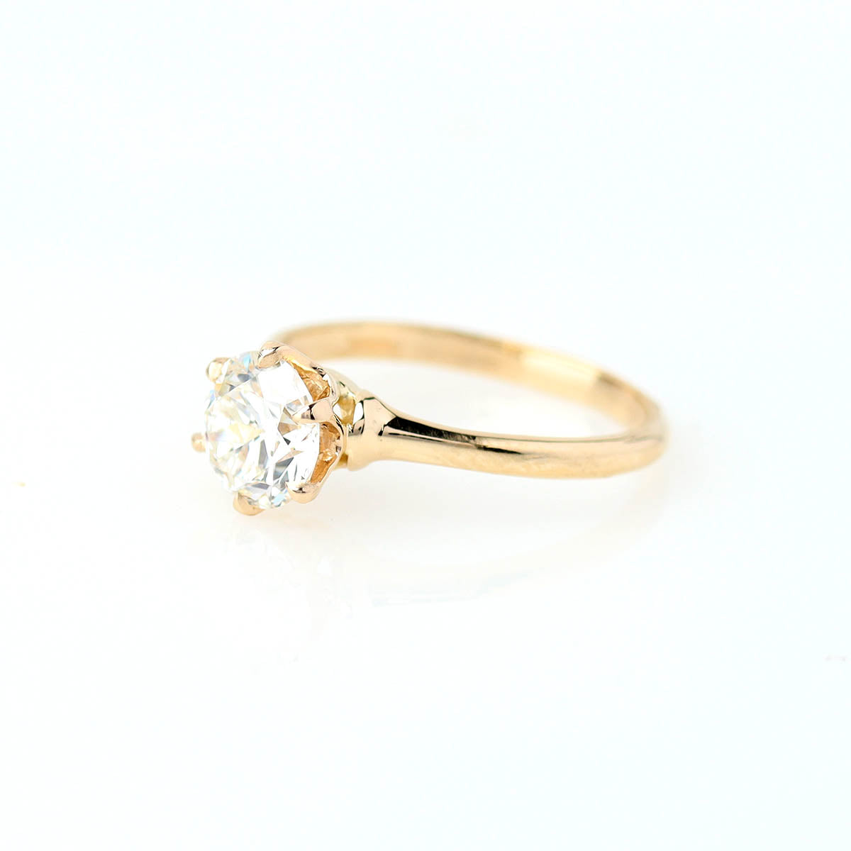 Replica Edwardian Engagement Ring #3233A14Y-1 - Engagement Rings