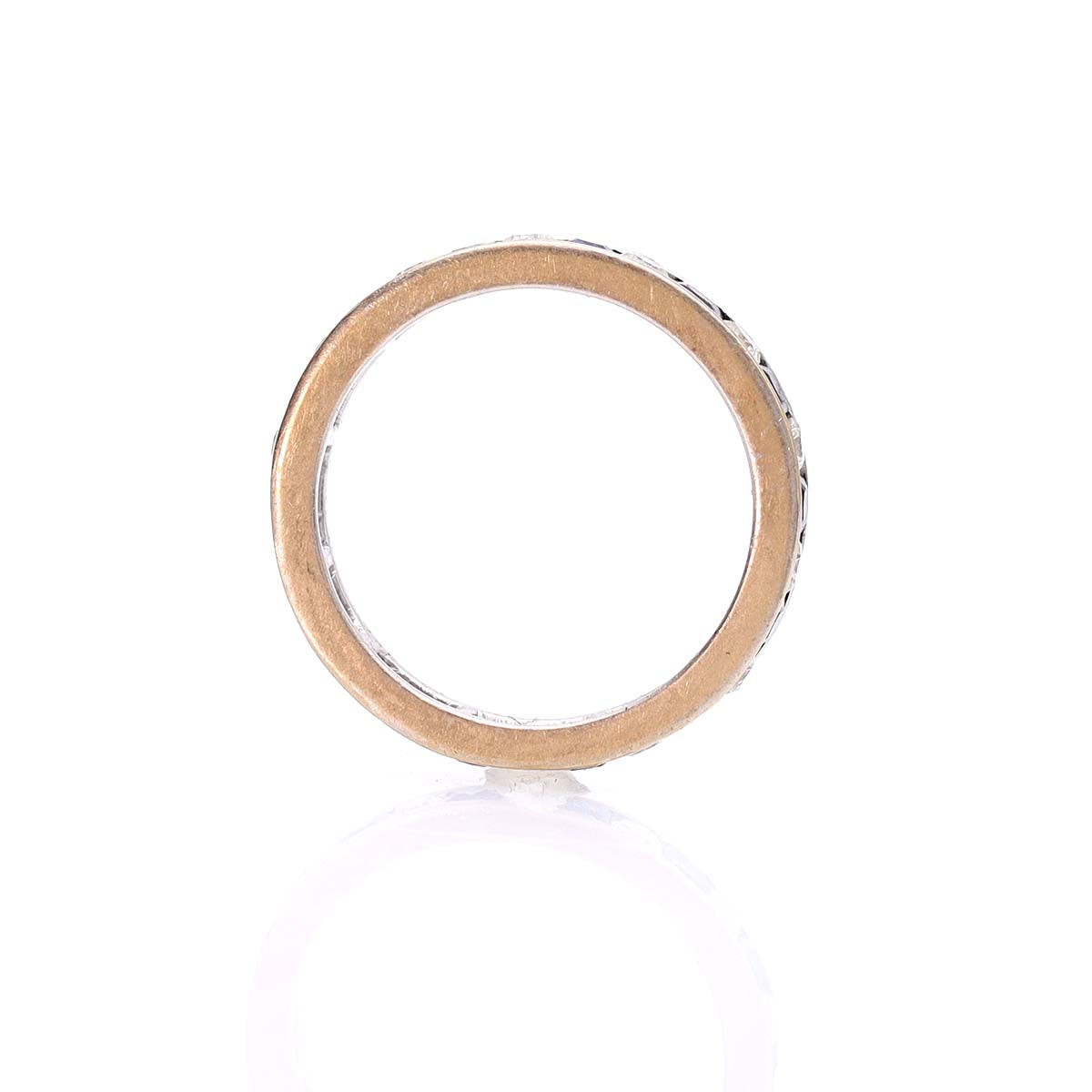 Sapphire and Diamond Eternity Band #VB221125-5 - Wedding Bands