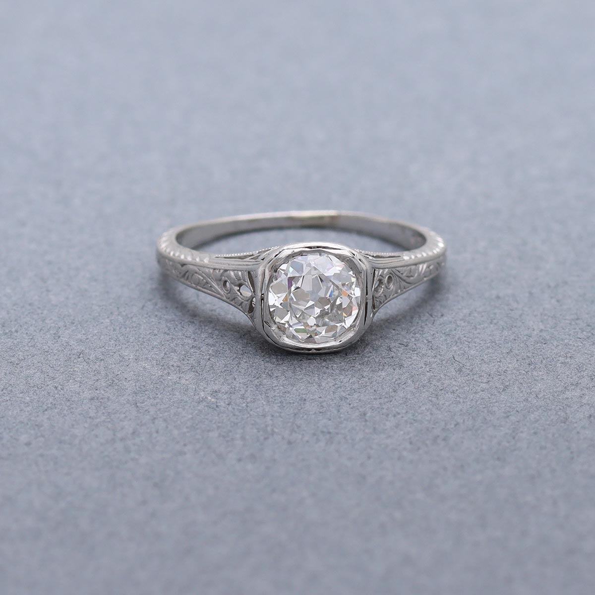 Stunning Art Deco Engagement Ring #VR180322-02 - Engagement Rings