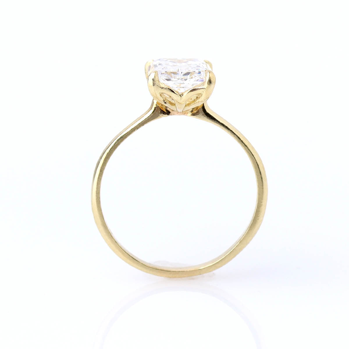The Abigail Radiant Cut Engagement Ring #3372-15 - Engagement Rings
