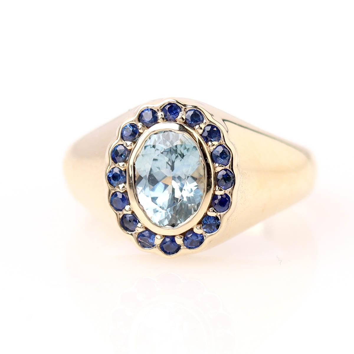 The Amelia Sapphire Ring #3766-1 - Rings