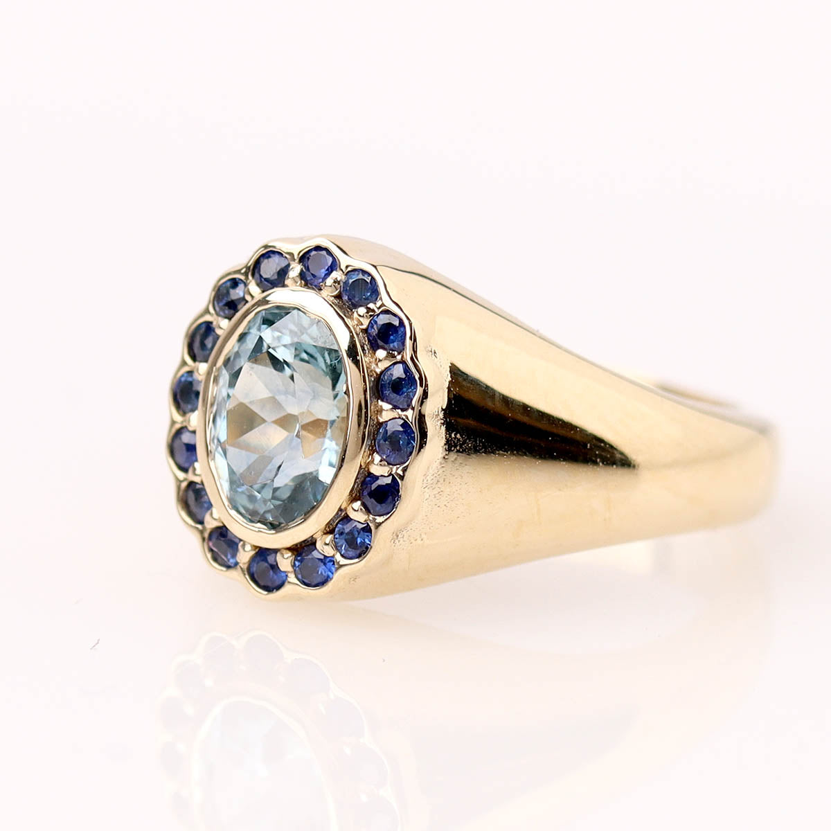 The Amelia Sapphire Ring #3766-1 - Rings