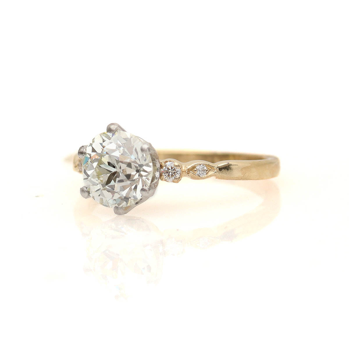The Cordelia Replica Art Deco Engagement Ring #3510-1 Default Title