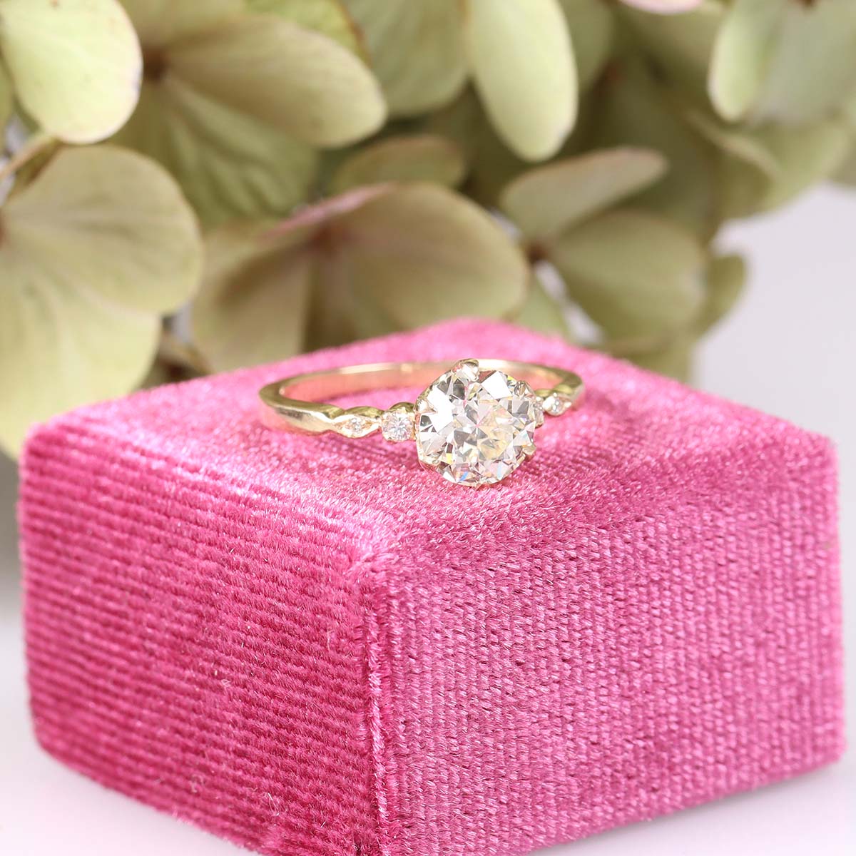 The Cordelia Replica Edwardian Engagement Ring #3510-2 Default Title