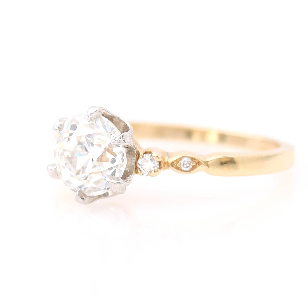 The Cordelia Replica Edwardian Engagement Ring #3510-6 - Engagement Rings