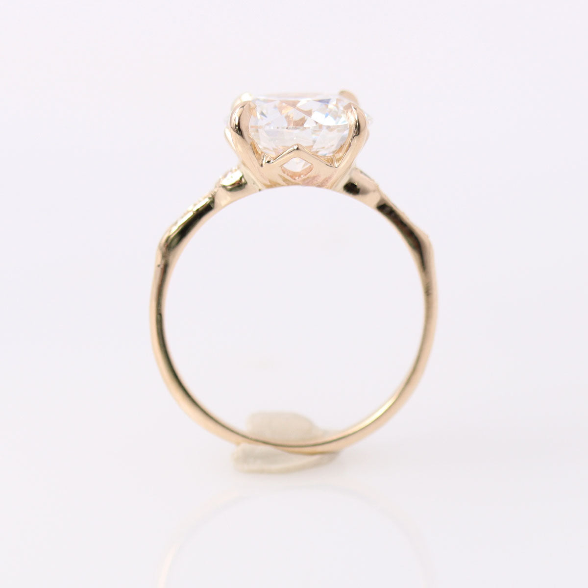 The Esther Replica Art Deco engagement ring #3297RD 8 Engagement Rings