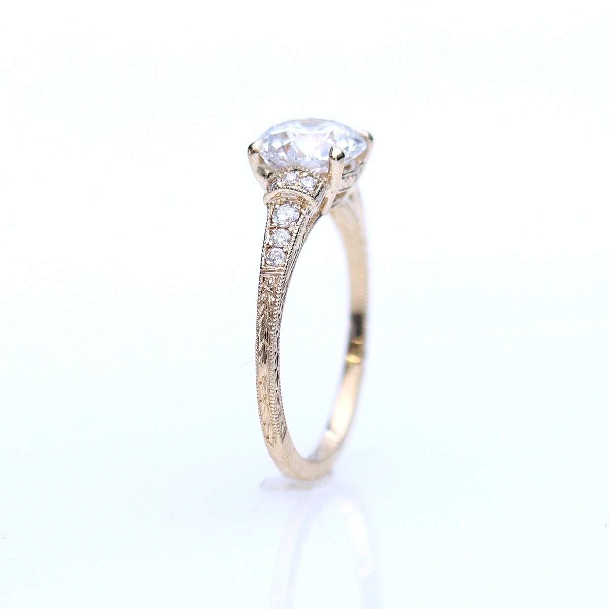 The Lily Engagement Ring #3319-11 - Engagement Rings