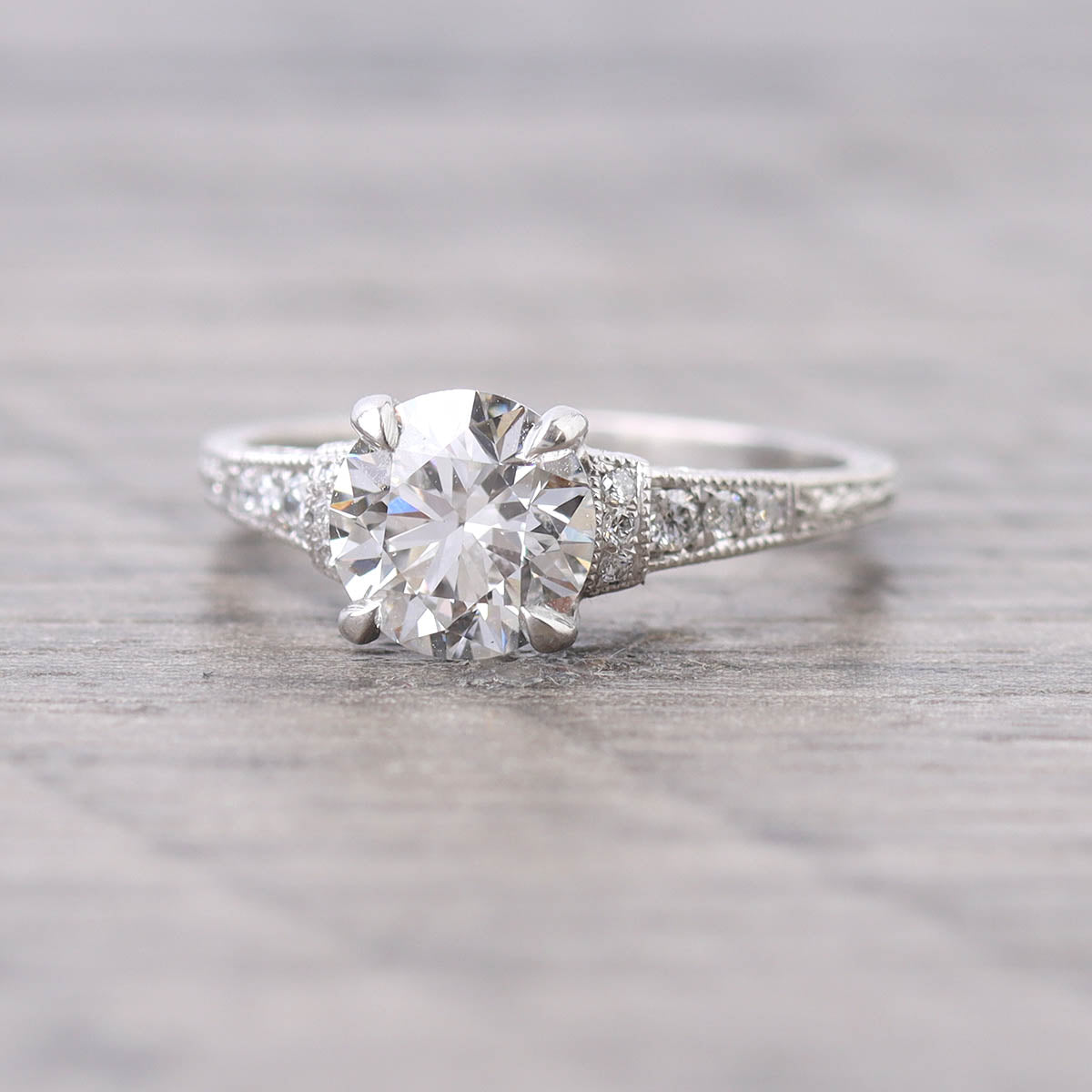 The Lily Engagement Ring #3319-14 - Engagement Rings