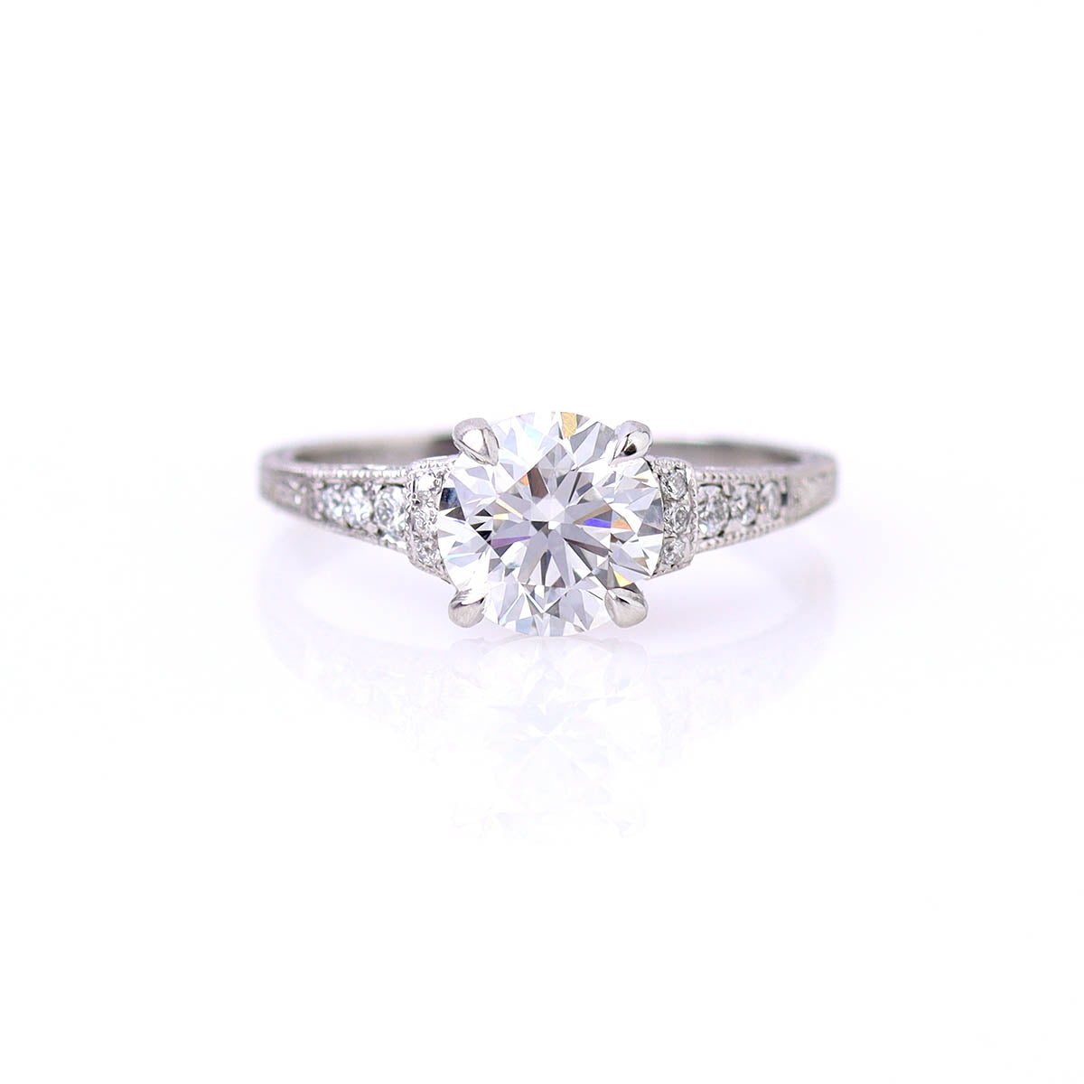 The Lily Engagement Ring #3319-14 - Engagement Rings