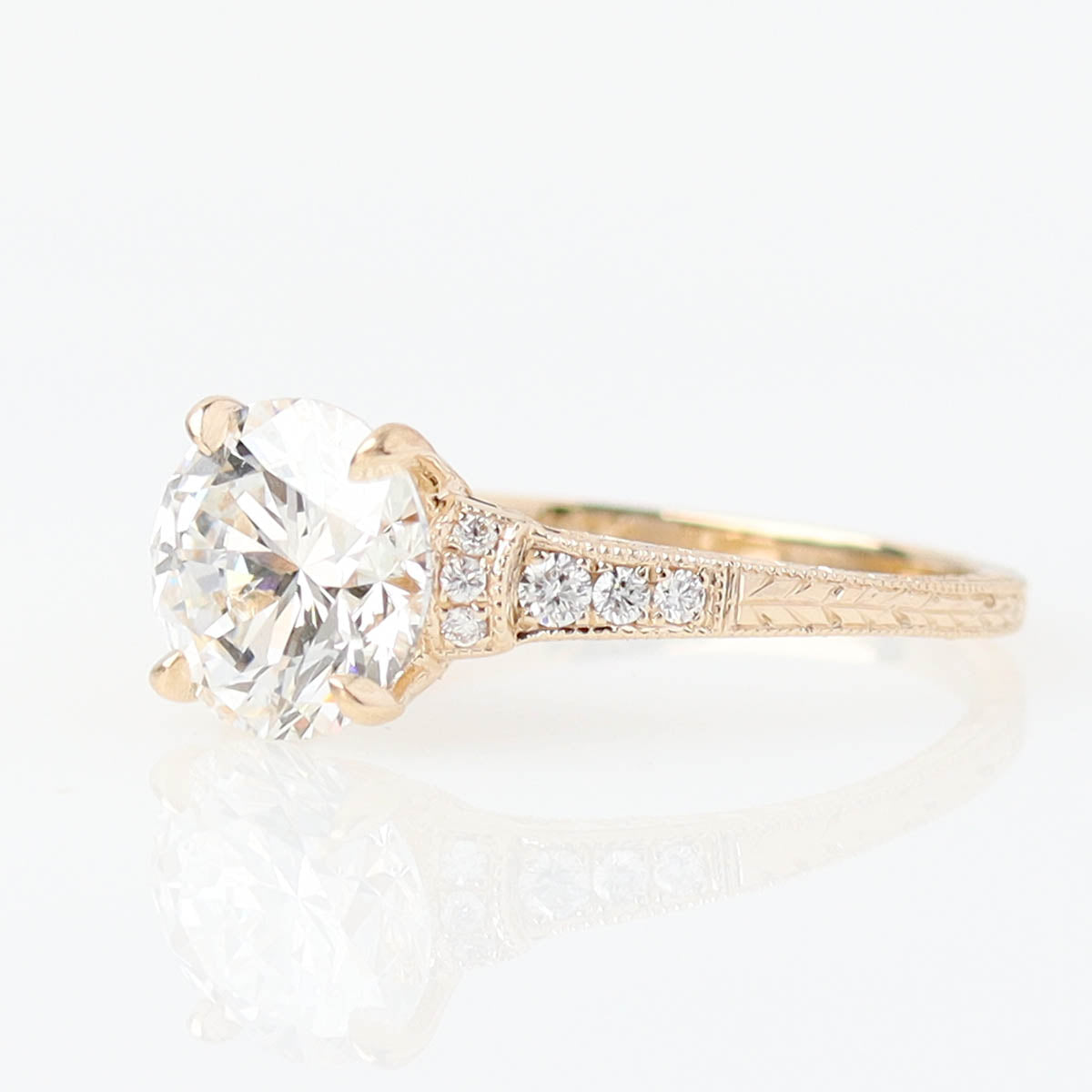 The Lily Engagement Ring #3319-15 - Engagement Rings