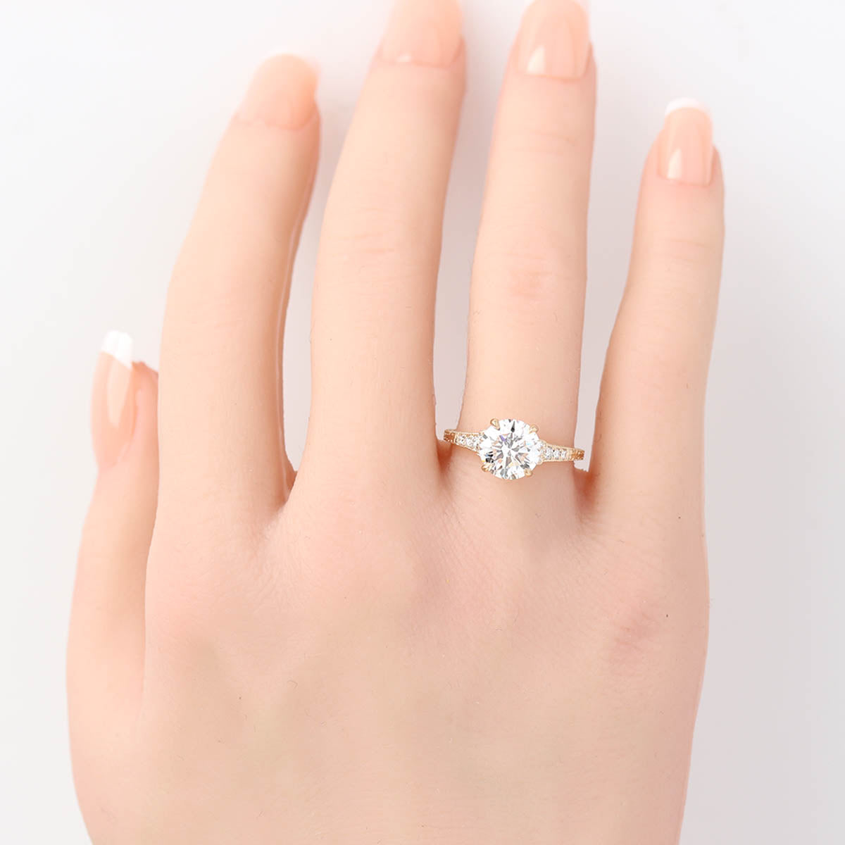 The Lily Engagement Ring #3319-15 - Engagement Rings