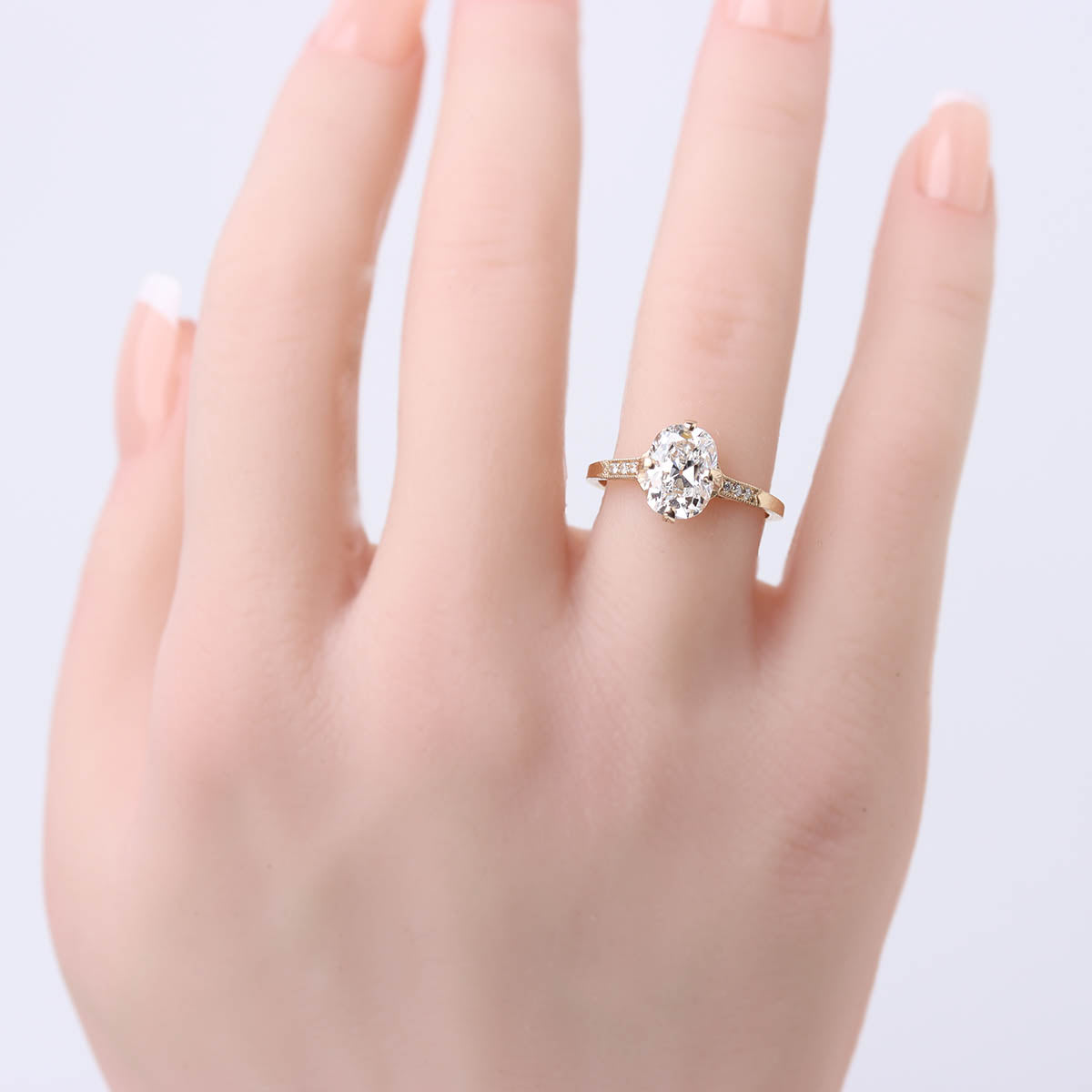 The Martha Replica Edwardian Engagement Ring#3144Y14-25 - Engagement Rings