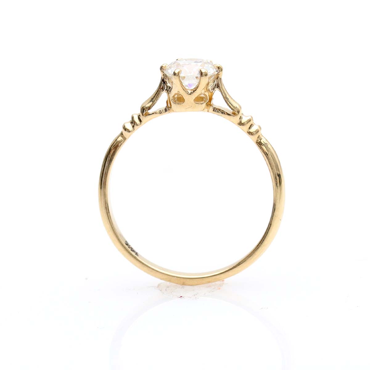 The Newport Edwardian Inspired Engagement Ring #3653-1 - Engagement Rings