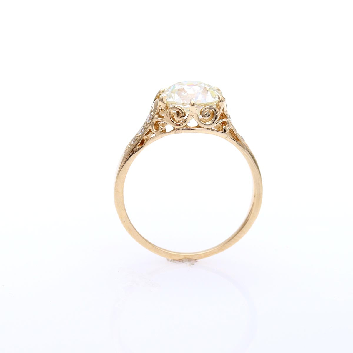 The Peony Engagement Ring #1901-30 - Engagement Rings