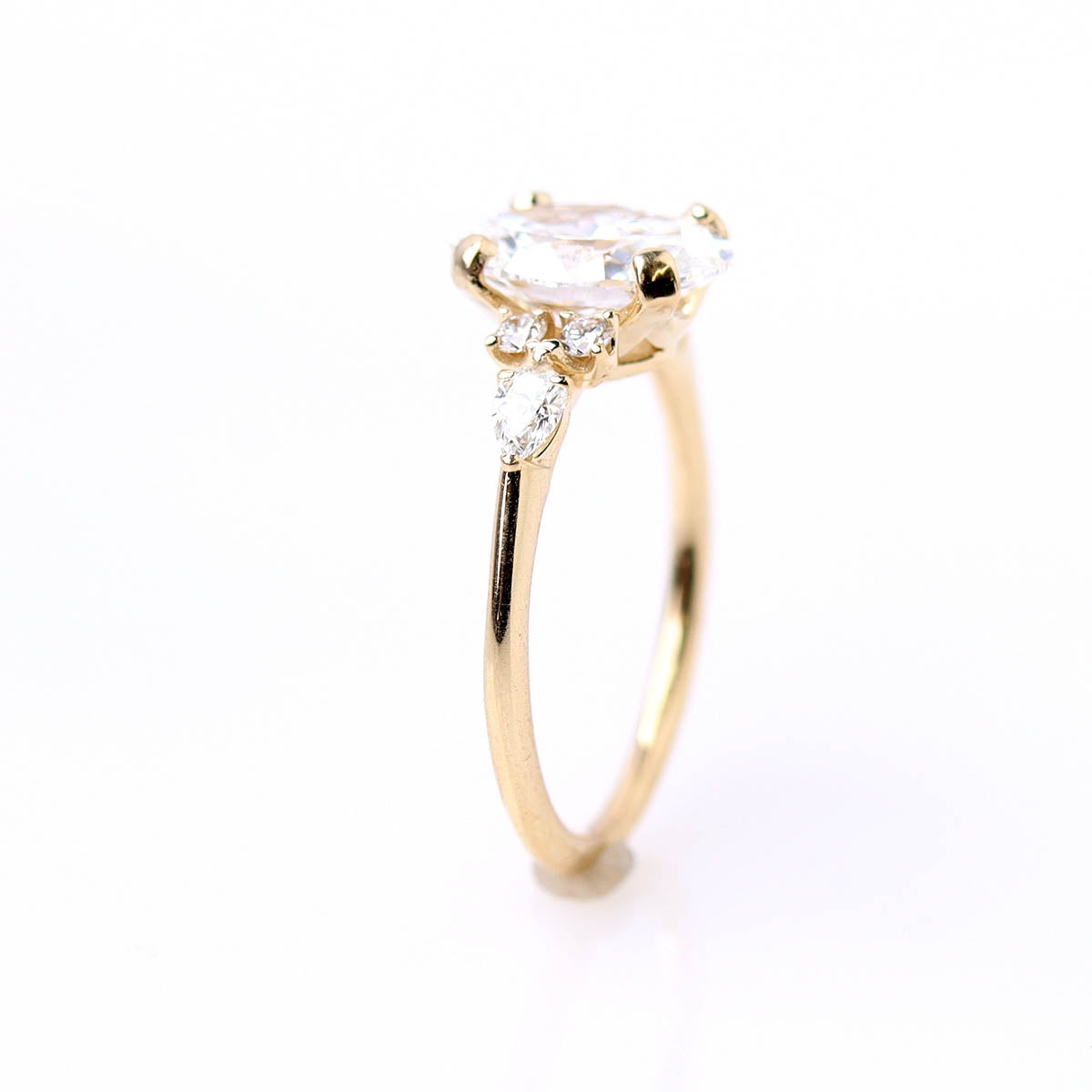 The Stella Jane Engagement Ring #3642OV-4 - Engagement Rings