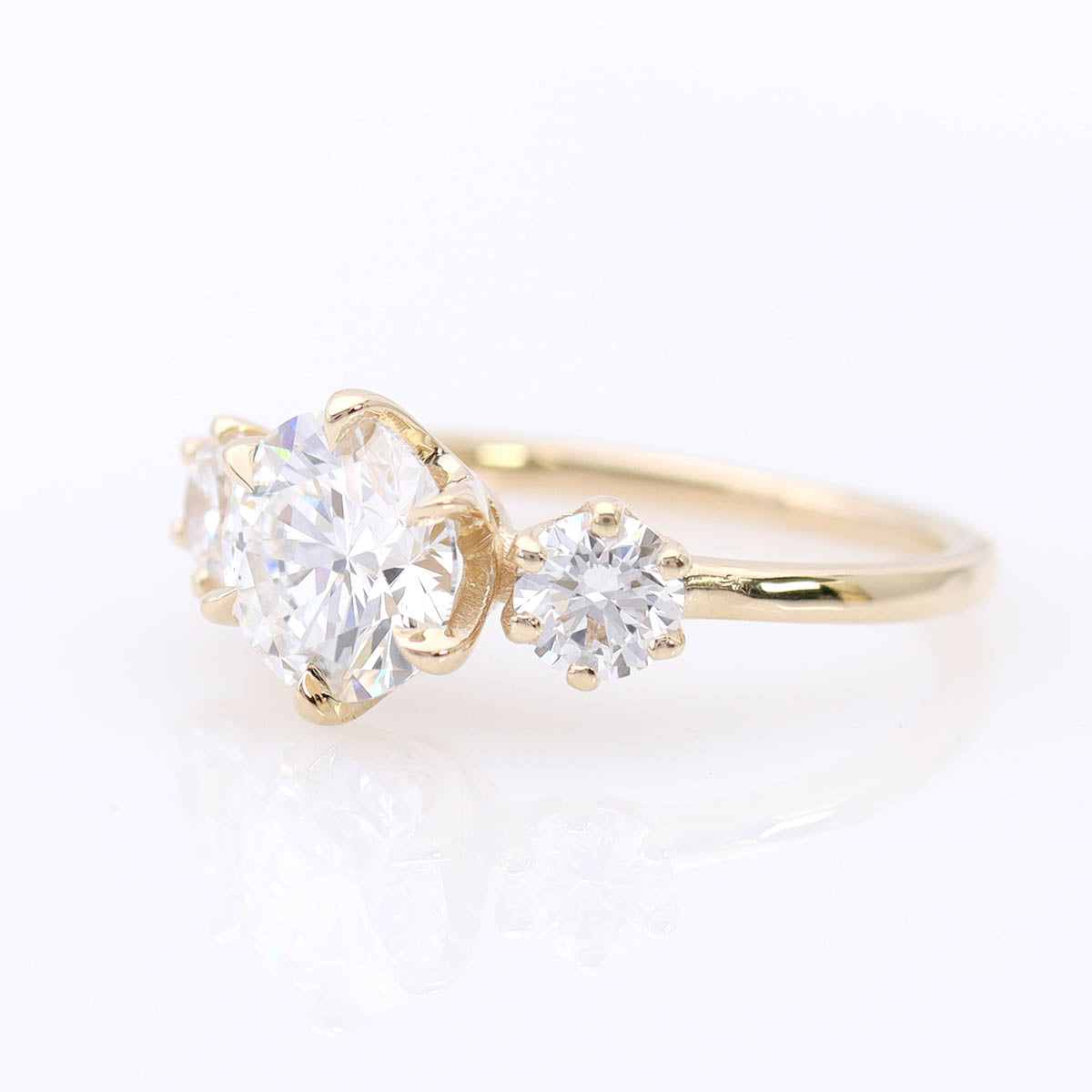 The Tessa Trilogy Engagement Ring #3602-9 - Engagement Rings