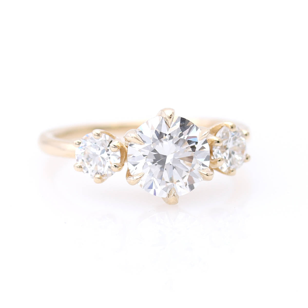 The Tessa Trilogy Engagement Ring #3602-9 - Engagement Rings