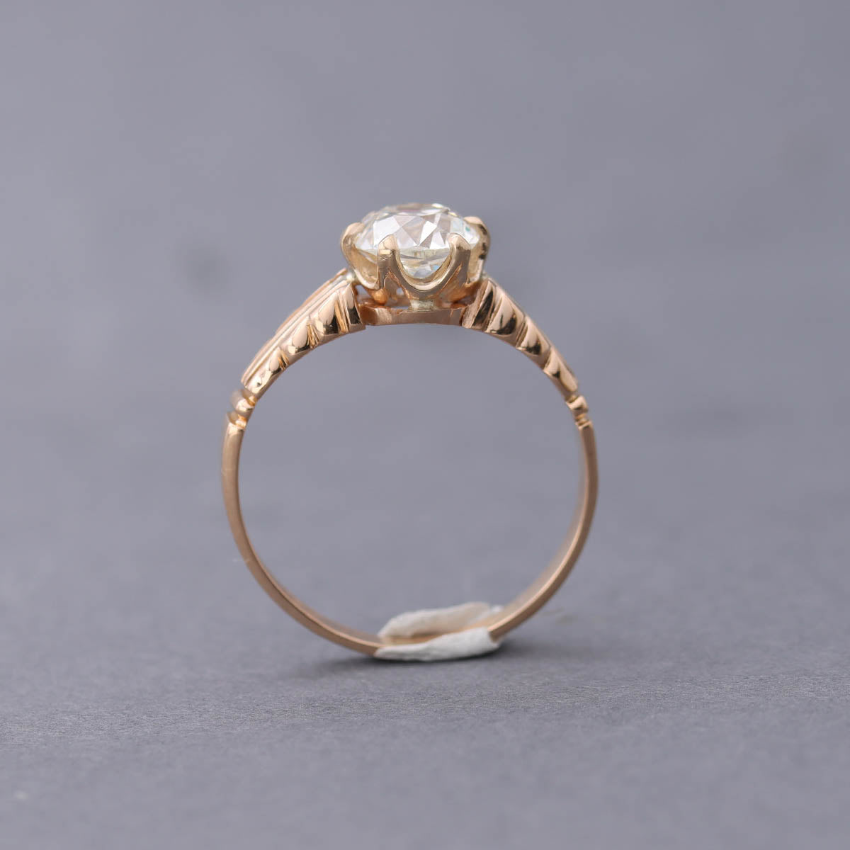 Victorian Old Mine Cut Engagement Ring #VR250731 - Engagement Rings