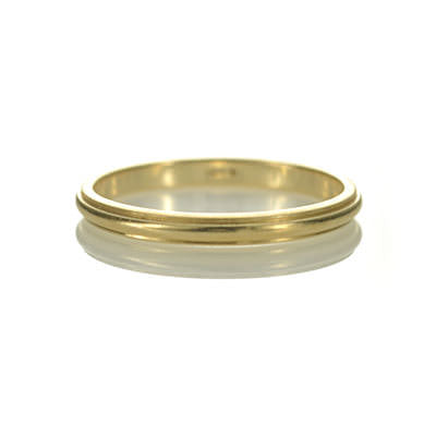 Vintage 14k Yellow Gold Wedding Band #VR0702 03 Wedding Bands