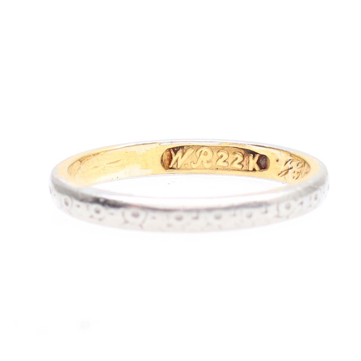 Vintage Edwardian Wedding Band #VB231223 - Wedding Bands