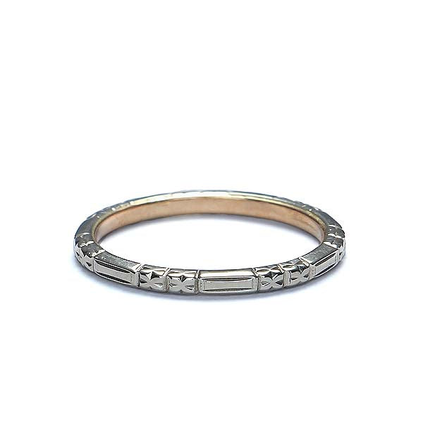 Vintage Wedding Band #R302-12 Default Title