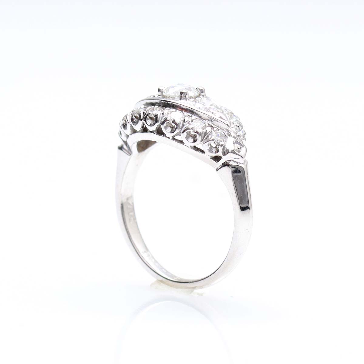 Circa 1950s Diamond Ring #VR150910-02 - Leigh Jay & Co
