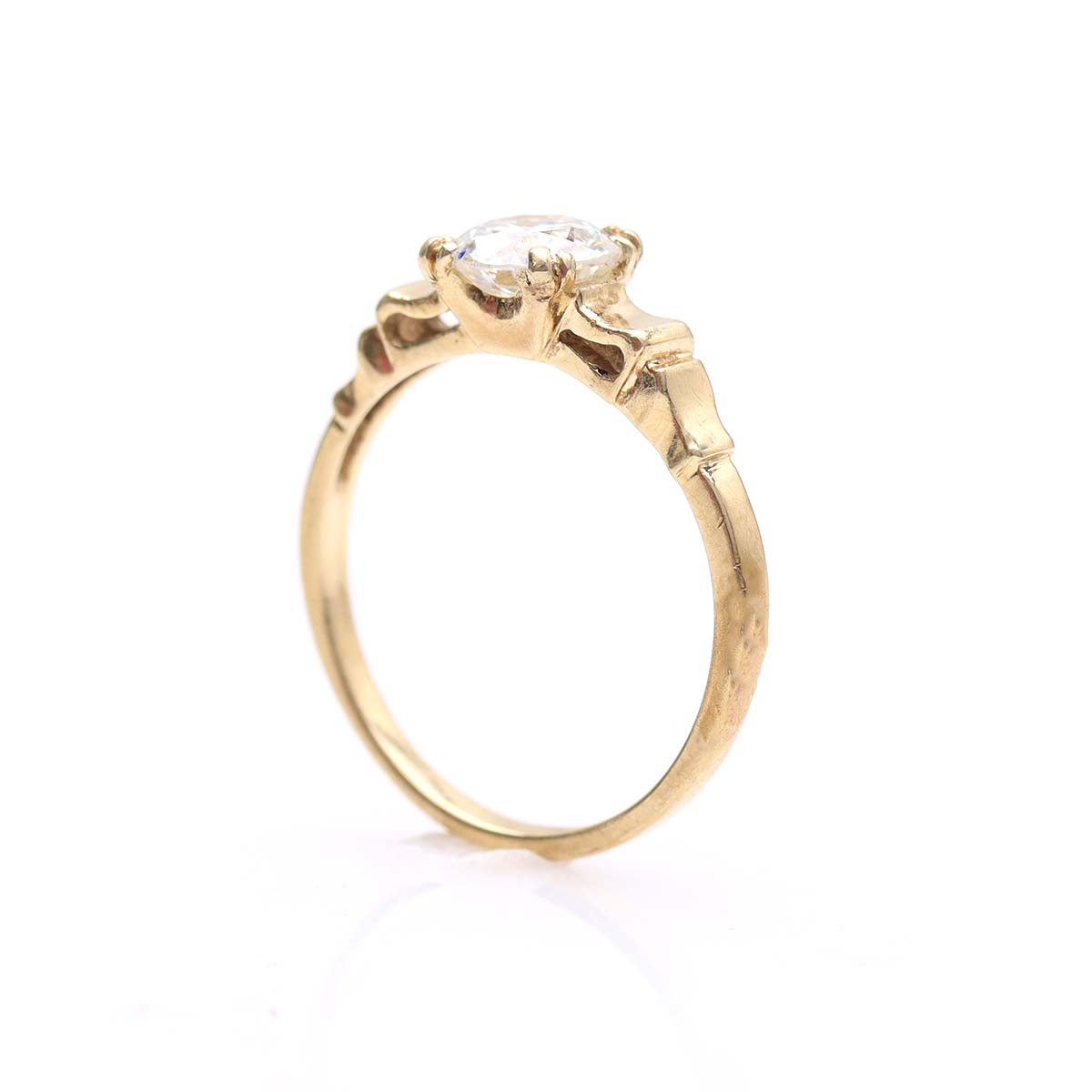 Retro 1940s Engagement Ring #VR240325-1